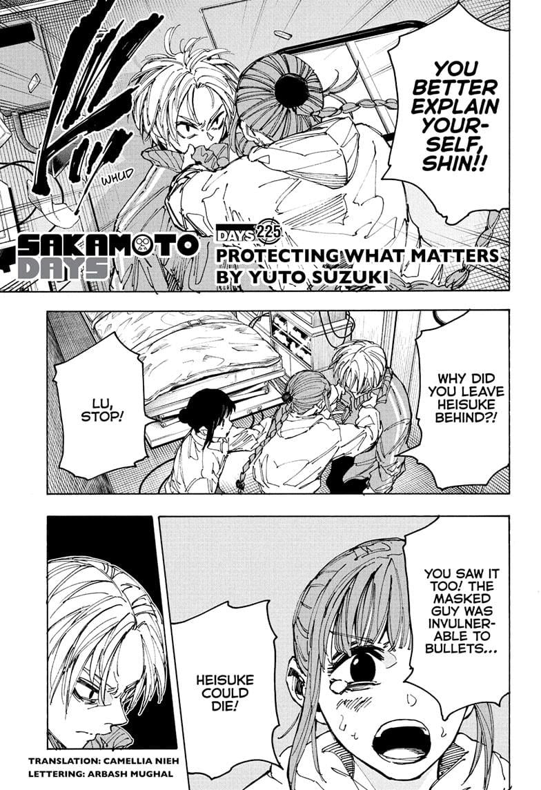 Sakamoto Days Chapter 225 - Page 1