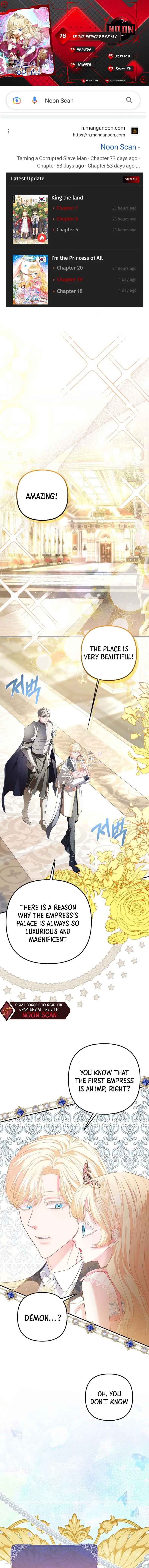 I’m The Princess of All Chapter 18 - Page 1